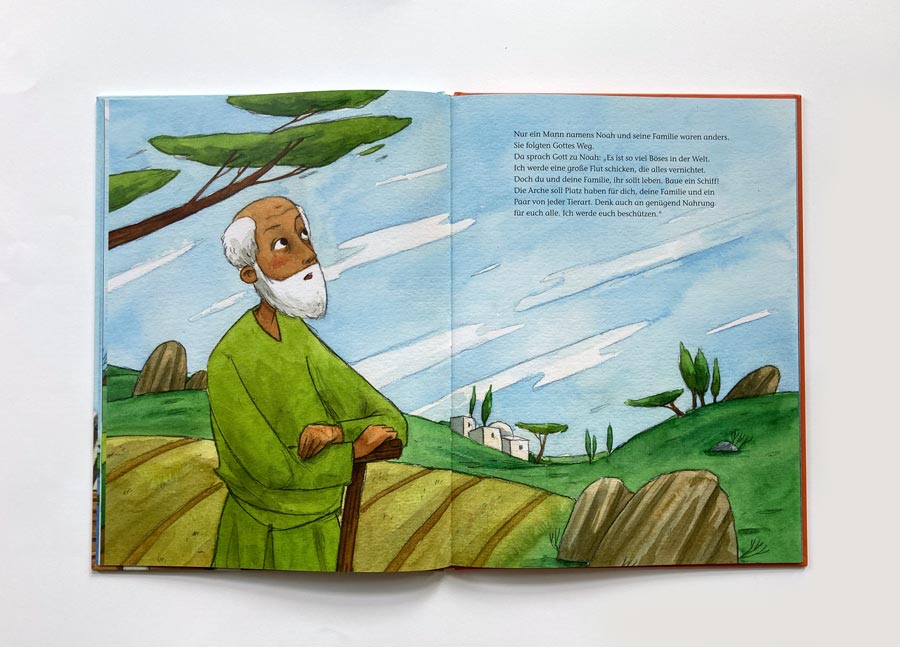 Die Arche Noah, Herder, Illustrationen: Martina Hoffmann