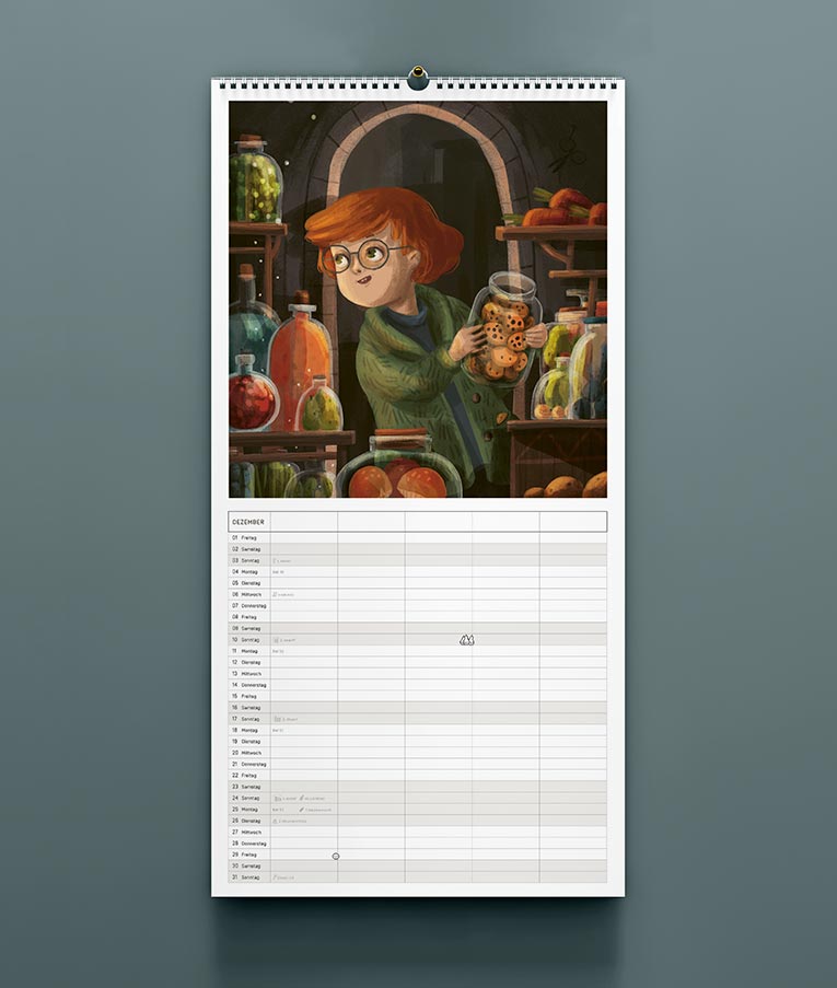 Kalendermotiv Dezember